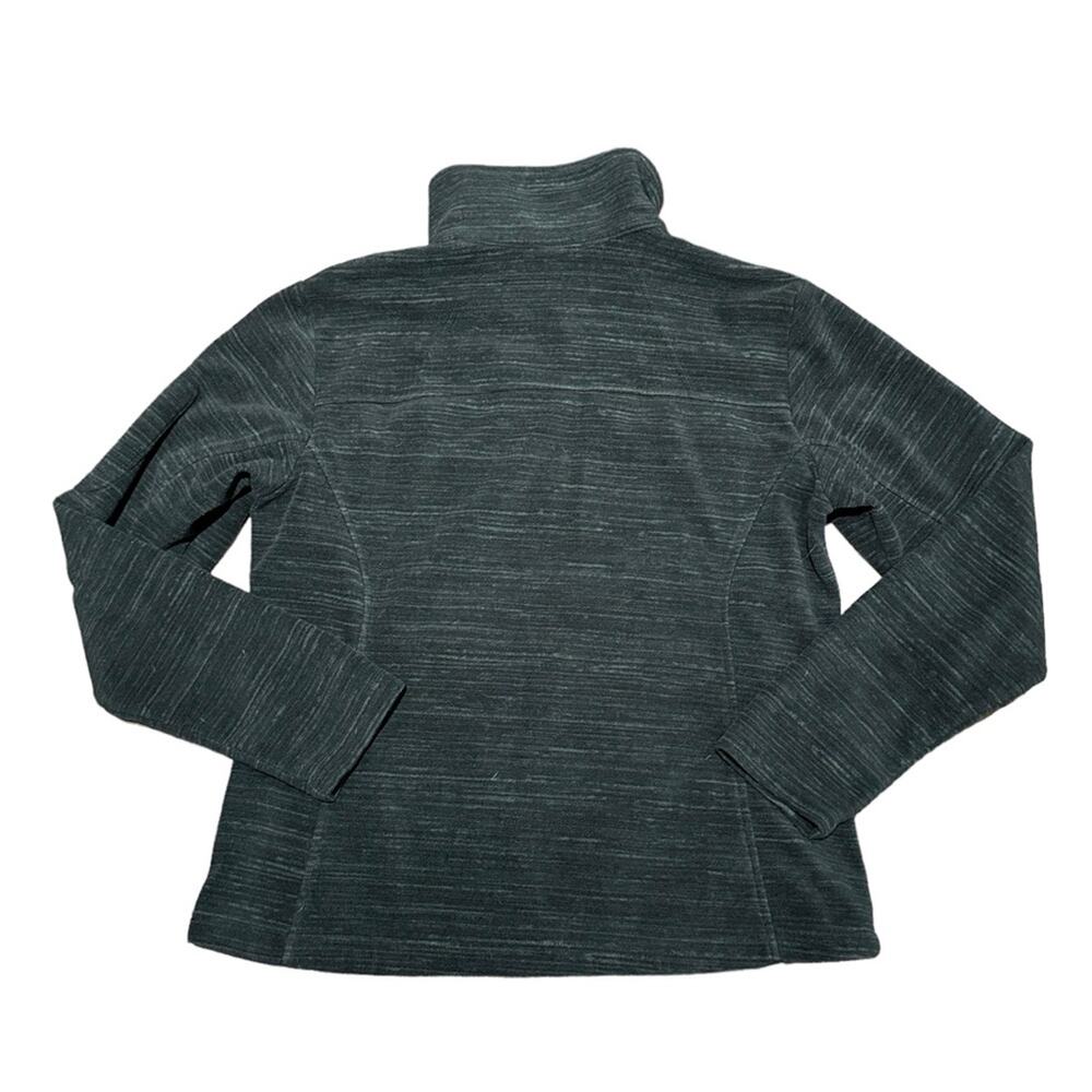 Columbia Women’s XL Charcoal Gray Full Zip Jacket/Coat with Stand Up Collar - Picture 3 of 11